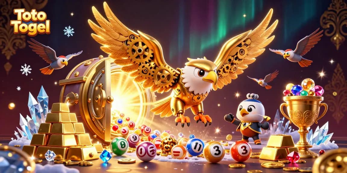 Toto Togel: Menangkan jackpot dengan angka keberuntungan dalam ilustrasi menarik.