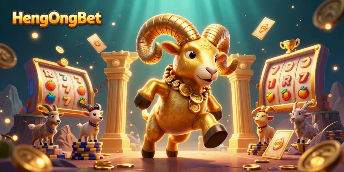 Experience exciting gameplay with HengOngBet's high RTP slot games and vibrant casino elements.