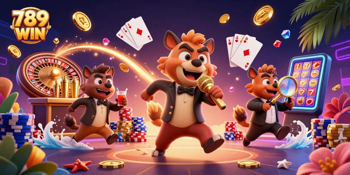 Experience excitement and fortune with 789 WIN in a vibrant casino club scene.