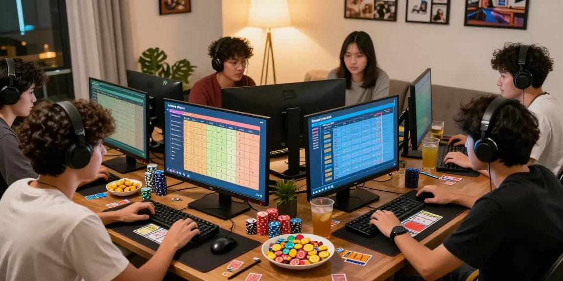 Engaging players enjoying ulartoto togel online gaming experience with vibrant visuals and cozy atmosphere.