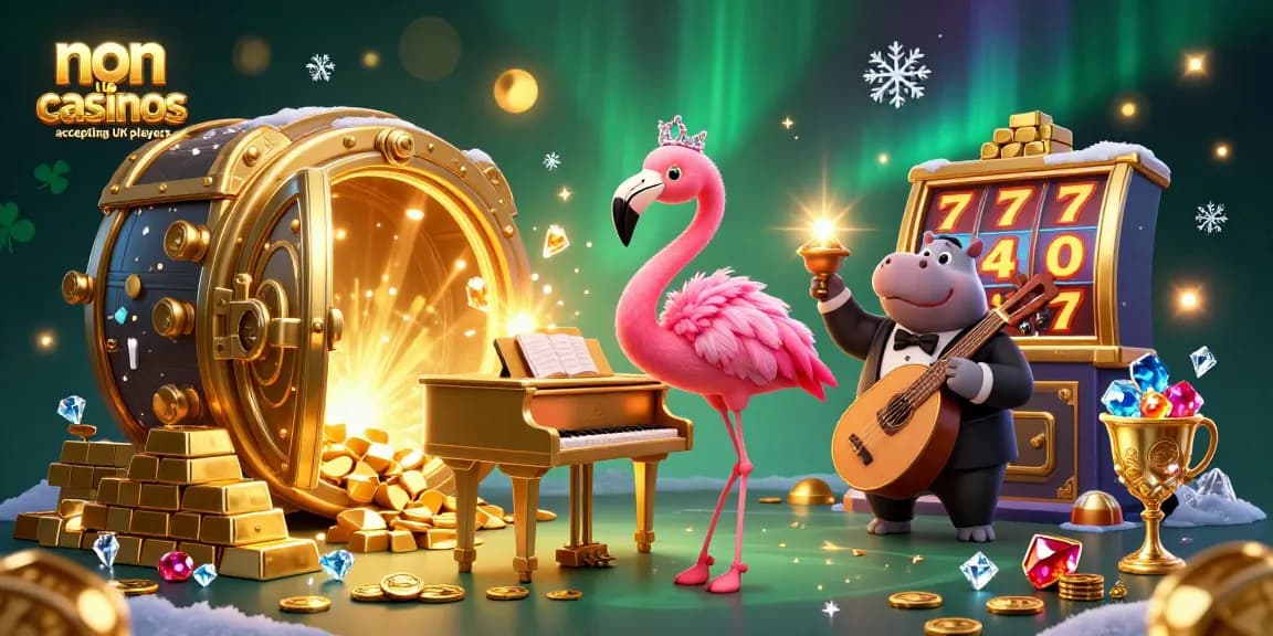 Experience the excitement of non UK casinos accepting UK players with vibrant 3D casino characters and action.