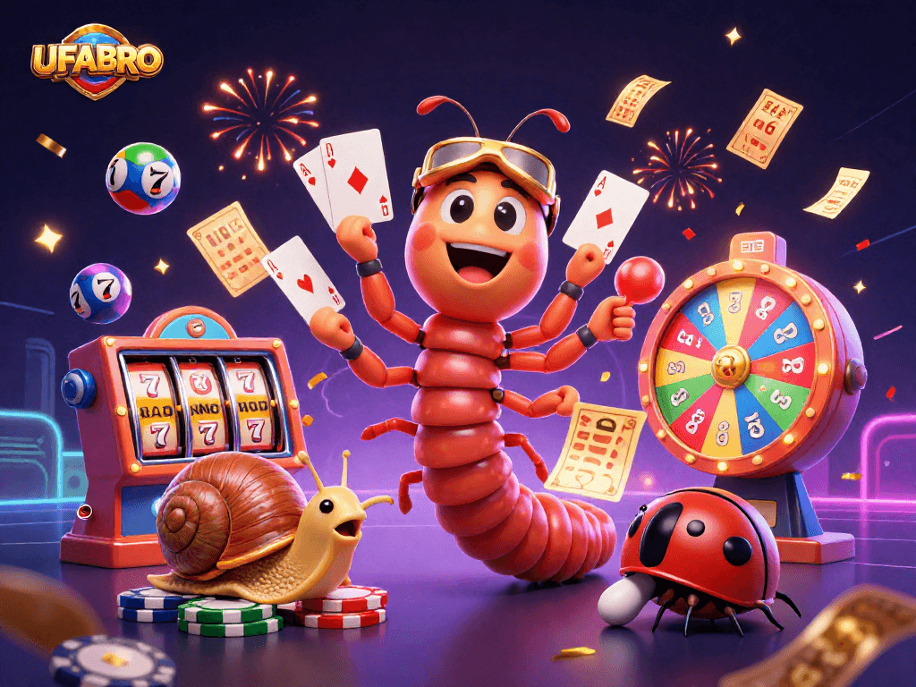 Experience the excitement of UFABRO while enjoying vibrant slot games and thrilling casino action.