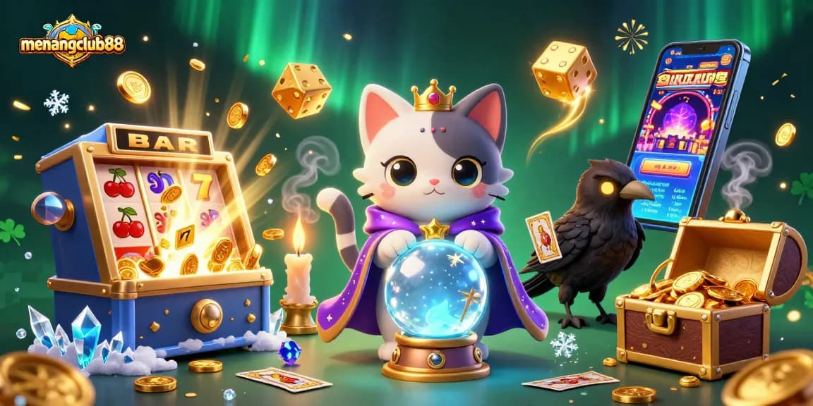 Experience the magic of menangclub88 with thrilling games and winning moments in a vibrant casino scene.