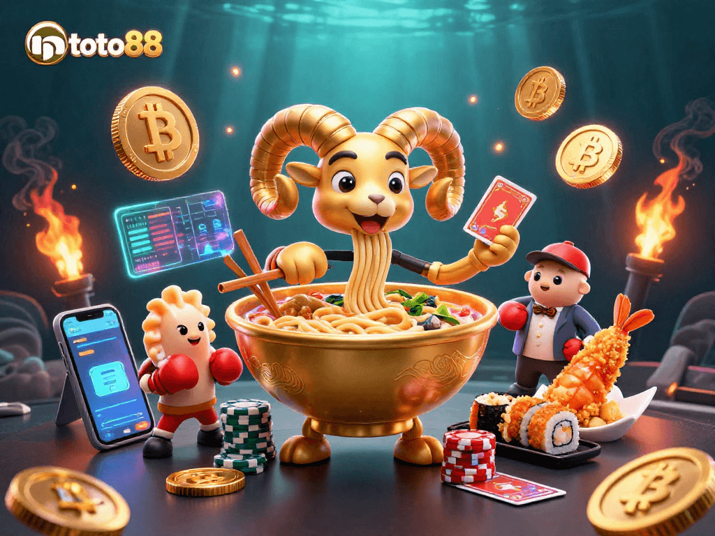 Experience the thrills of toto88 with dynamic casino elements and colorful 3D characters.