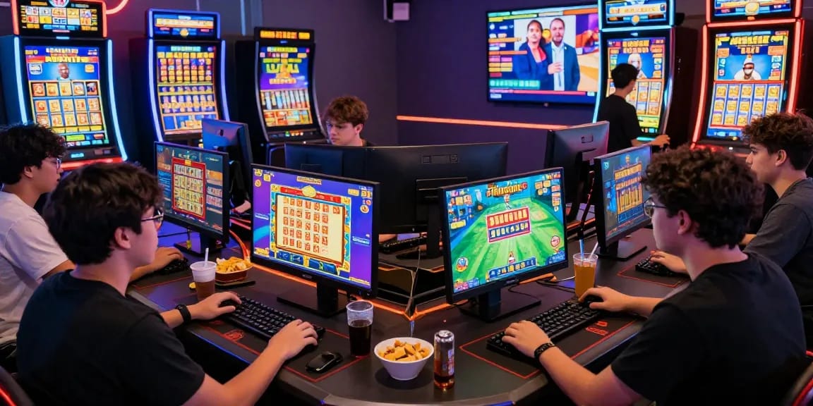 Pajaktoto daftar with players enjoying their gaming experience on vibrant devices, showcasing excitement and community engagement.