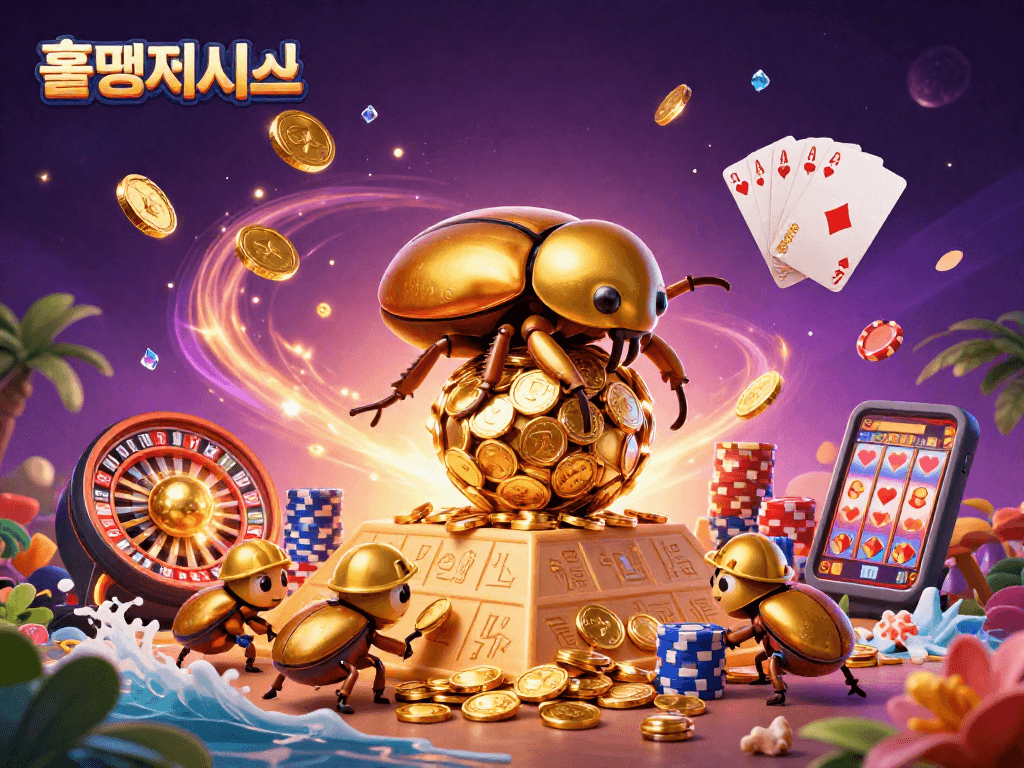 홀덤사이트에서 대규모 금화를 통해 포커 전략을 세우는 장면입니다.
