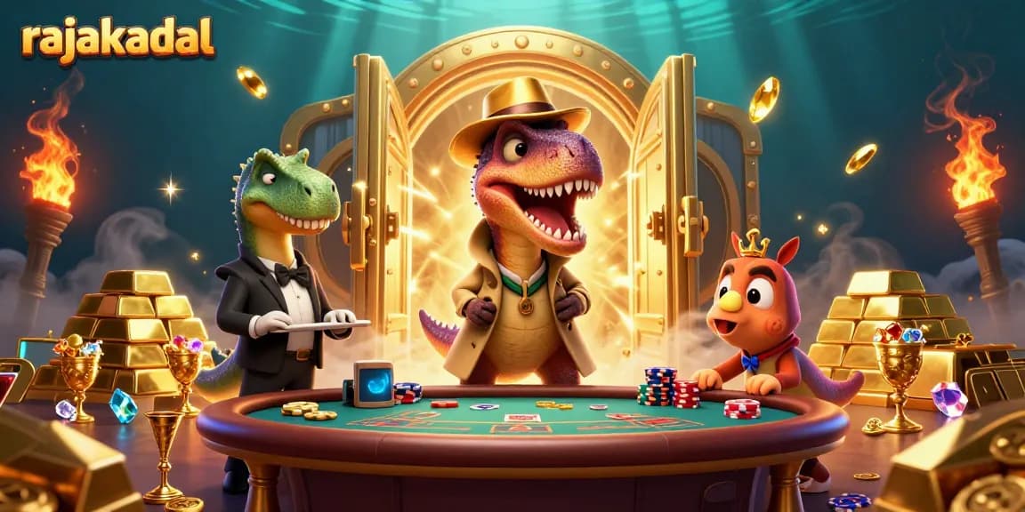 Menangkan hadiah menarik di RAJAKADAL dengan bermain game kartu yang seru!