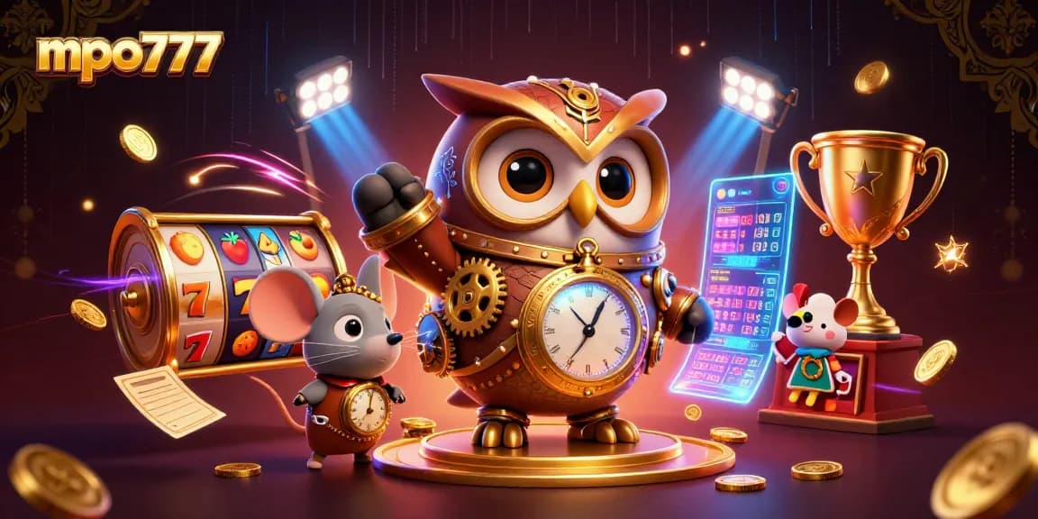 Experience thrilling gameplay at mpo777 with captivating 3D graphics, engaging slot machines, and dynamic elements.