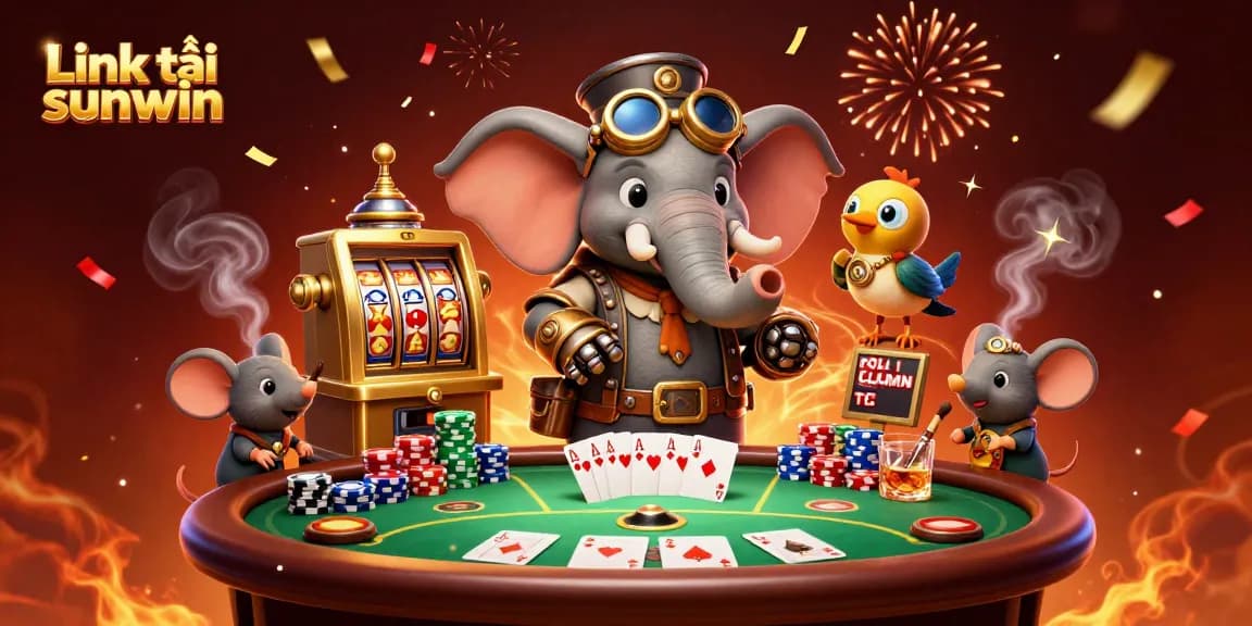 Engage in the vibrant action with Link tải sunwin and enjoy the thrilling casino experience with a steampunk twist.