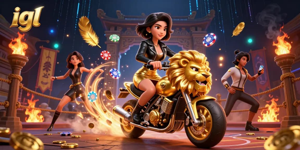 Experience thrilling gameplay at igl with engaging casino scenes and dynamic characters.