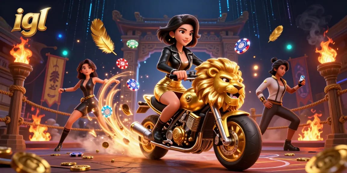 Experience thrilling gameplay at igl with engaging casino scenes and dynamic characters.