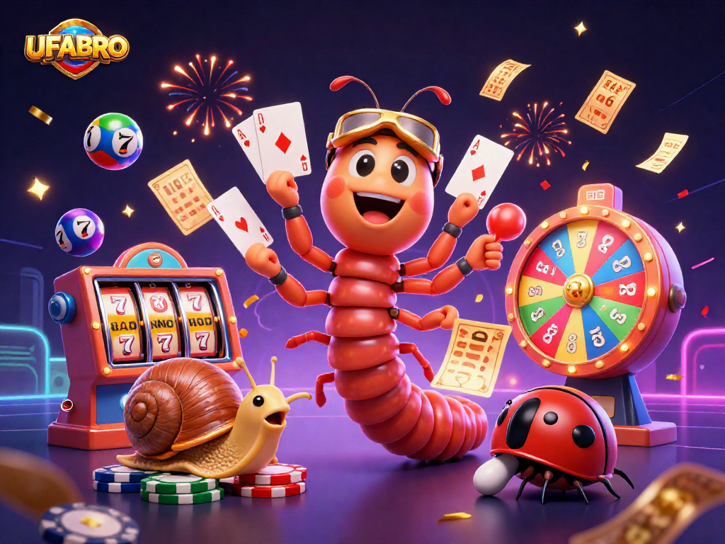 Experience the excitement of UFABRO while enjoying vibrant slot games and thrilling casino action.