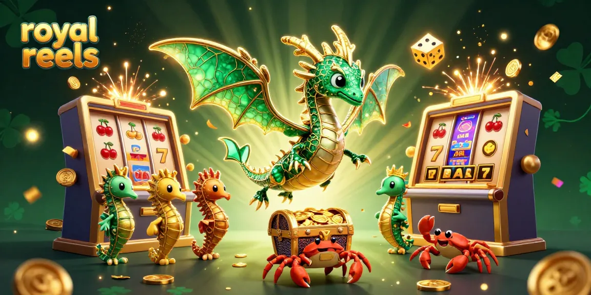 Experience the excitement of royal reels with vibrant 3D characters and dynamic casino elements.