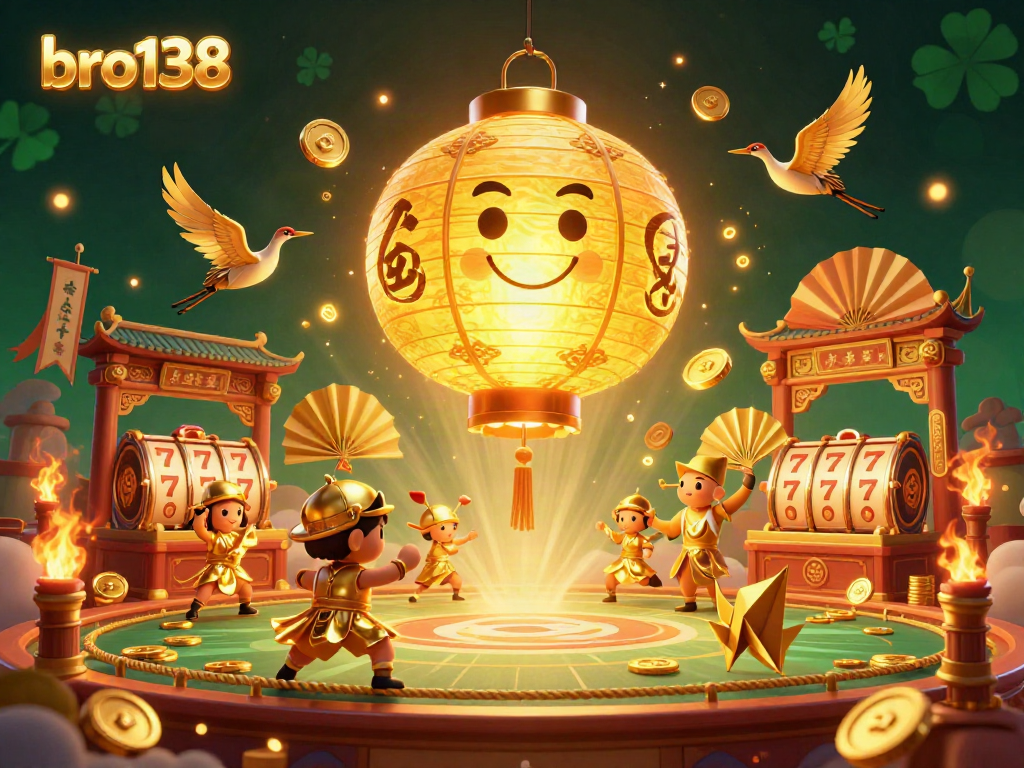 Engage in thrilling casino action with bro138 as golden lantern spirit guides your winning journey.