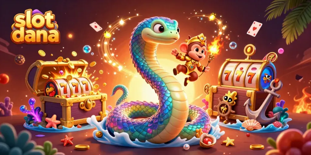 Slot dana membawa keberuntungan dengan ilustrasi mengasyikkan dan simbol permainan yang menarik.