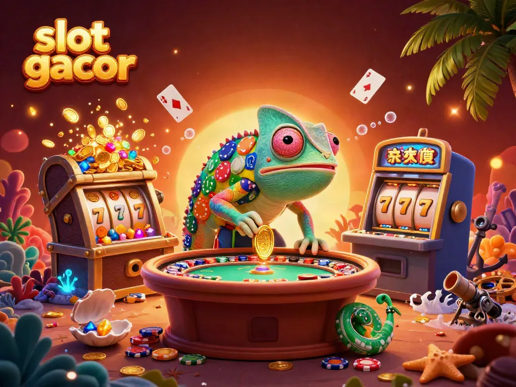 Slot gacor menawarkan berbagai permainan slot dengan pemandangan kasino yang hidup dan dinamis