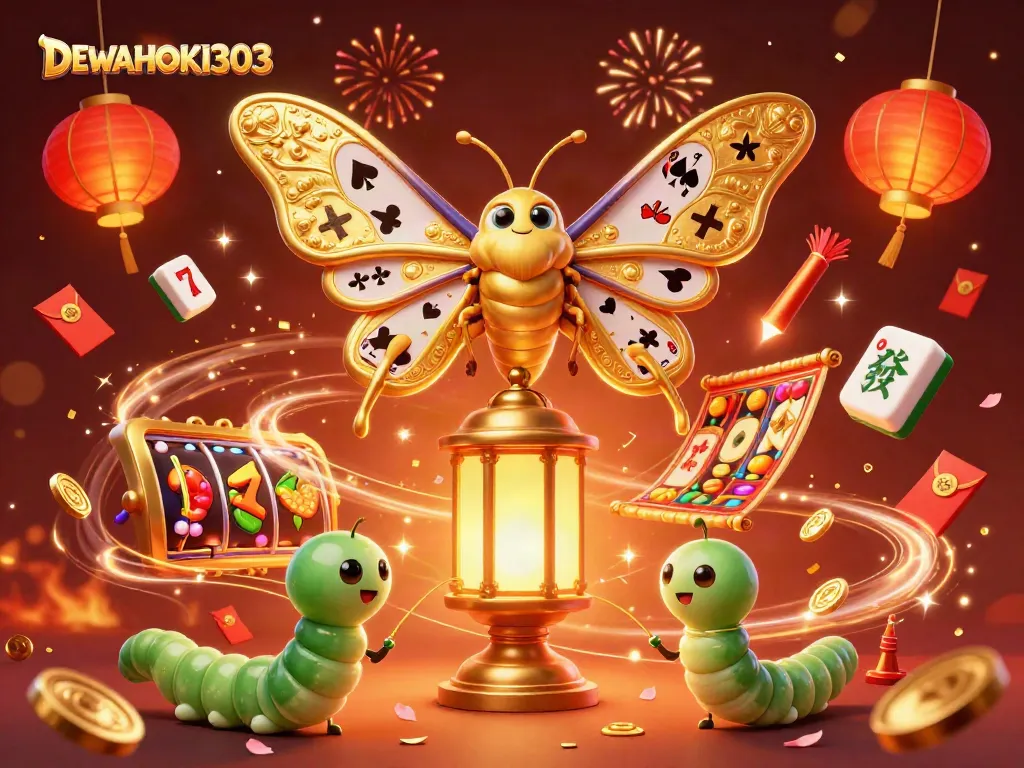 DEWAHOKI303 menampilkan keseruan bermain slot dengan berbagai simbol bertema kasino yang menggembirakan.