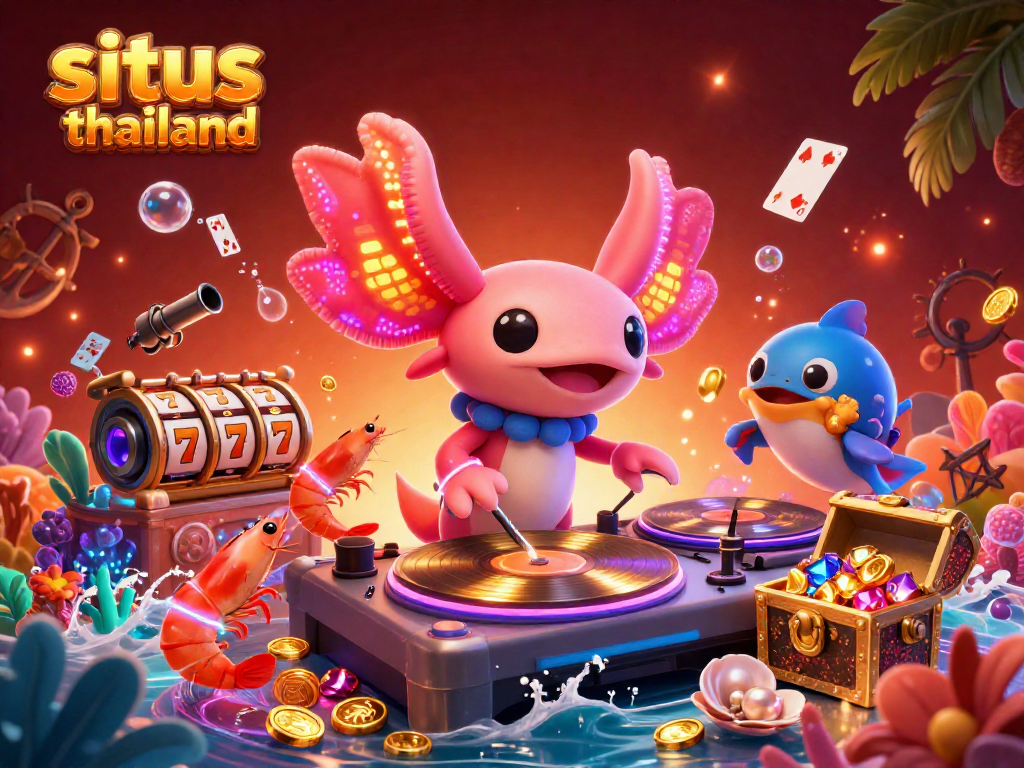 Experience the excitement of situs thailand with vibrant slot games and a lively underwater party scene.