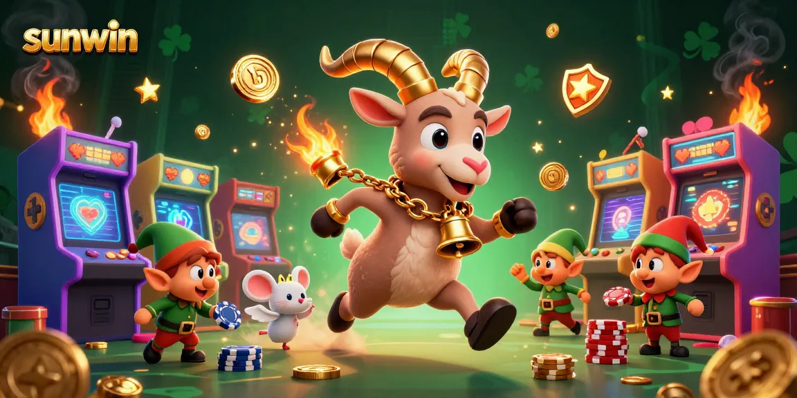 Experience thrilling gaming at sunwin, where enchanting characters compete in a festive casino.