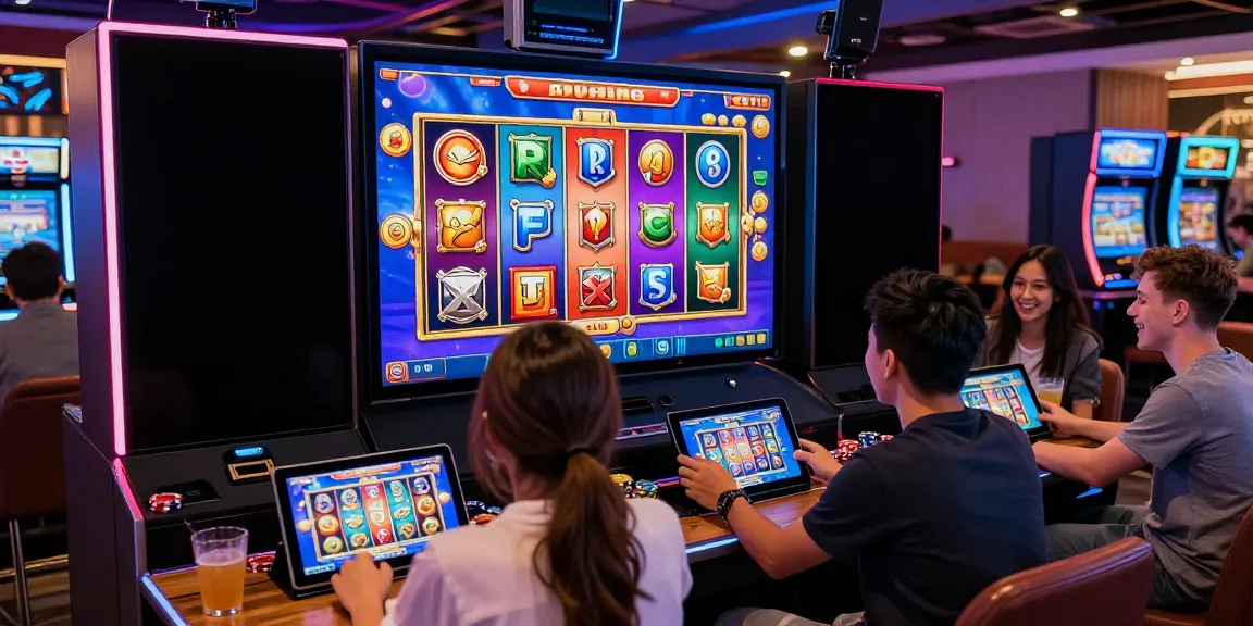 Players enjoying the qqmacan online slot game in an immersive gaming environment filled with excitement.