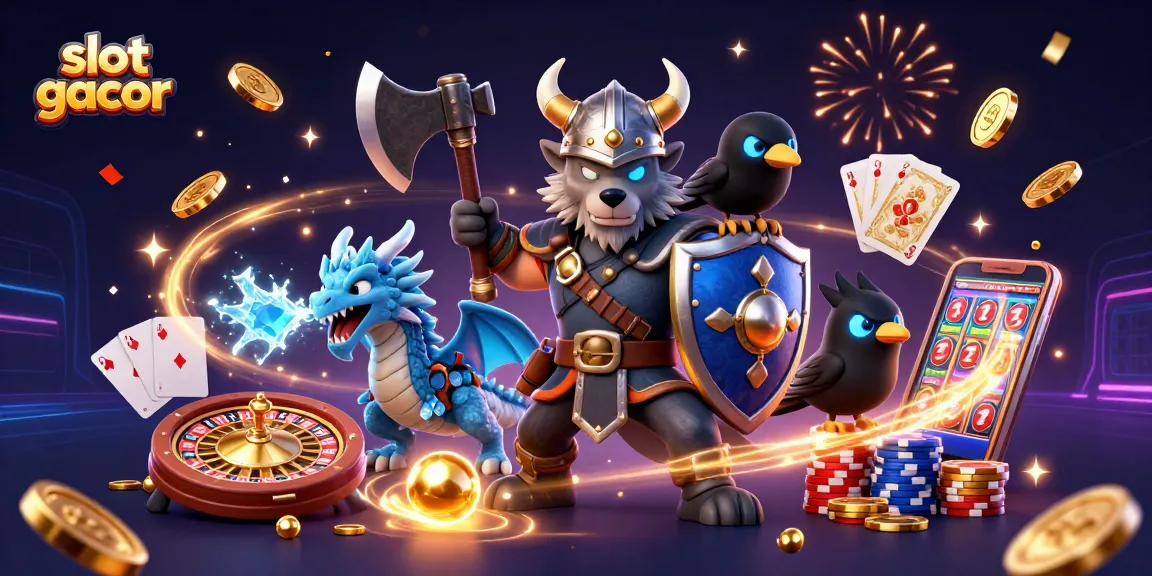Slot gacor: Sukses menangkan jackpot dengan beragam permainan menarik di kasino online.