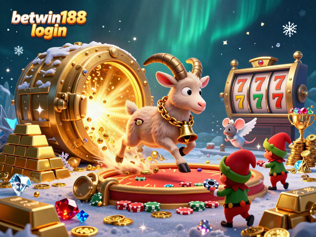 Engage with betwin188 login at a vibrant holiday-horror casino filled with festive chaos.