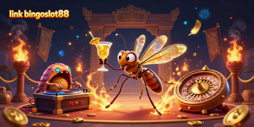 Meraih keberuntungan di link bingoslot88 dengan ikon kasino yang menakjubkan dan atmosfer penuh warna.