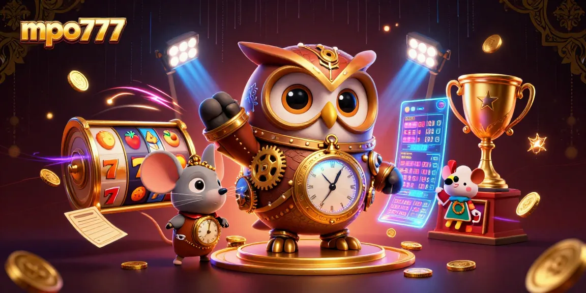 Experience thrilling gameplay at mpo777 with captivating 3D graphics, engaging slot machines, and dynamic elements.