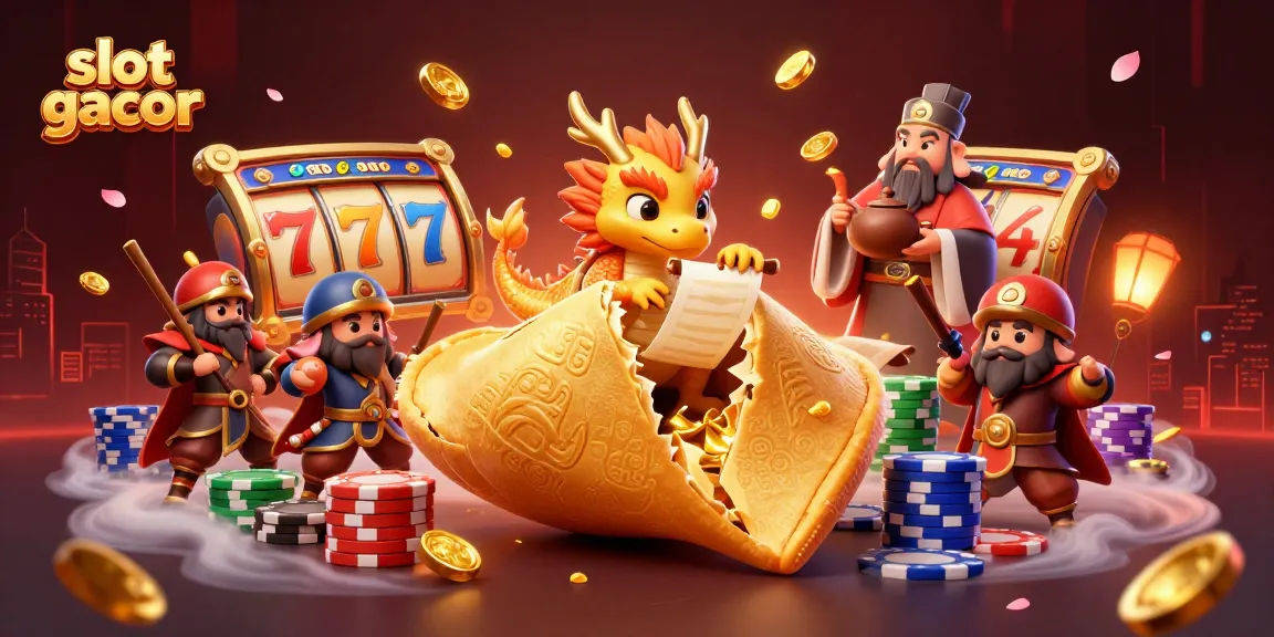 Experience thrilling slot gacor gameplay with engaging animated characters and vibrant casino elements.